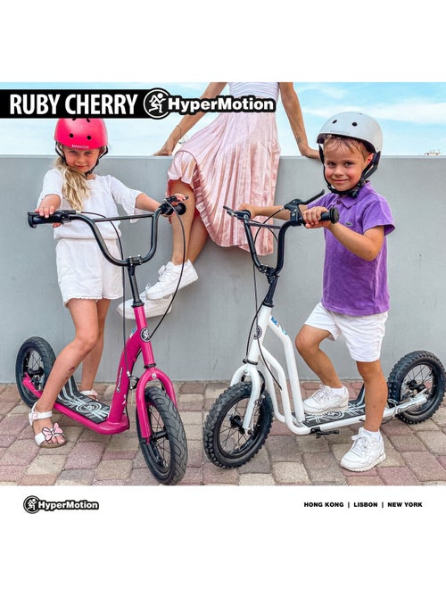 Monopattino bambini hypermotion ruby 12.2 con ruote gonfiabili e freni a mano - Kiabi Monopattino bambini hypermotion ruby 12.2 con ruote gonfiabili e freni a mano - Kiabi