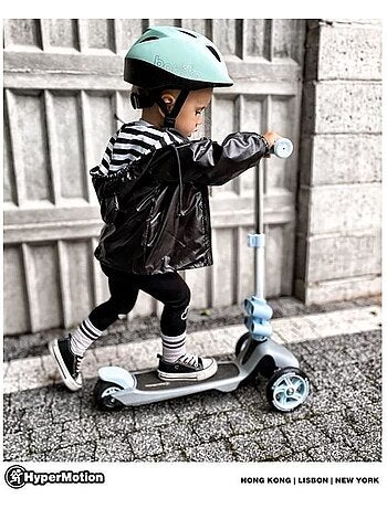Monopattino bambino evolutivo 3 in 1 con seduta manubrio regolabile 2-6