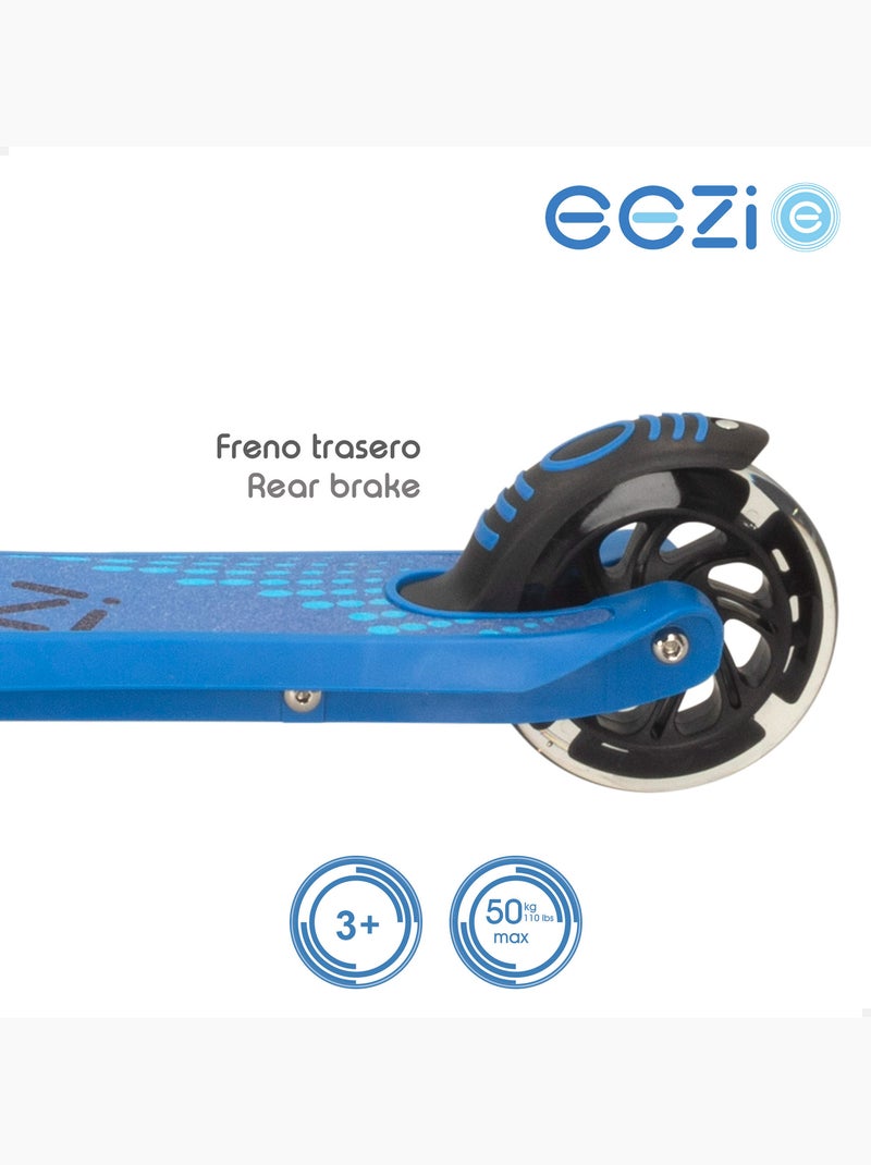 Monopattino eezi a 2 ruote con luci blu N/D - Kiabi