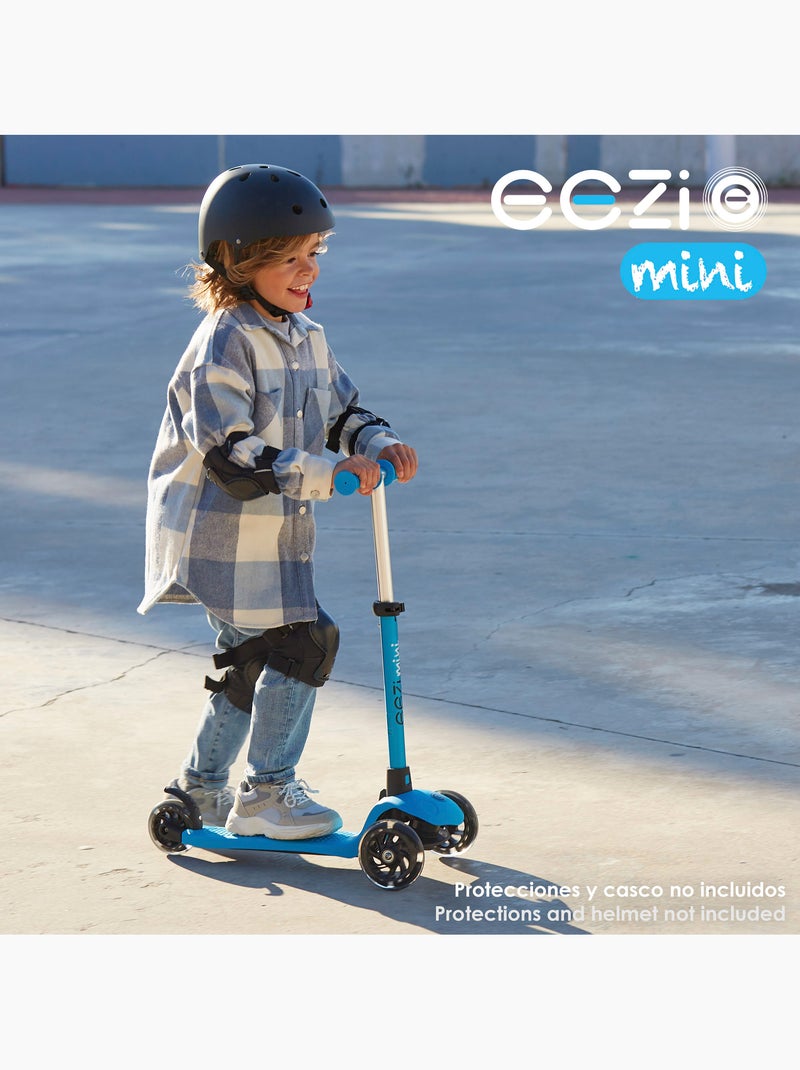 Monopattino eezi blu a 3 ruote con manubrio rimovibile N/D - Kiabi