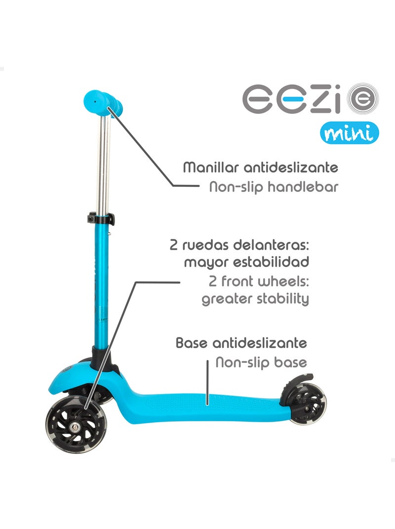 Monopattino eezi blu a 3 ruote con manubrio rimovibile N/D - Kiabi