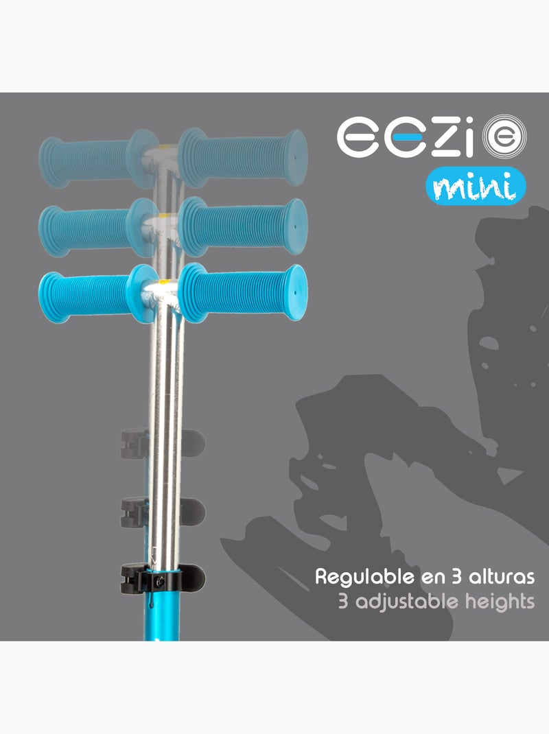 Monopattino eezi blu a 3 ruote con manubrio rimovibile N/D - Kiabi