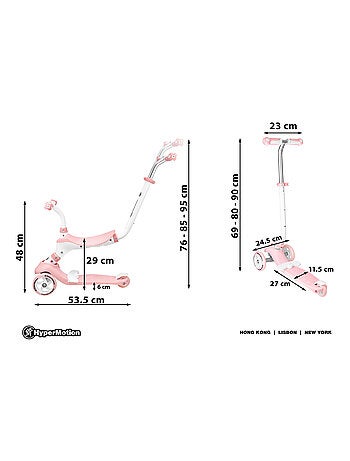 Monopattino evolutivo 3-in-1 bicicletta - hypermotion