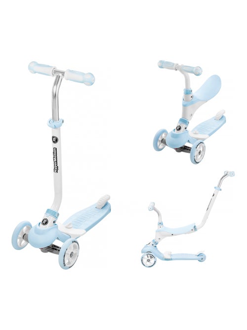 Monopattino evolutivo 3-in-1 bicicletta blu HyperMotion - Kiabi