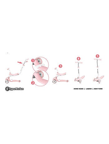Monopattino evolutivo 3-in-1 primi passi HyperMotion