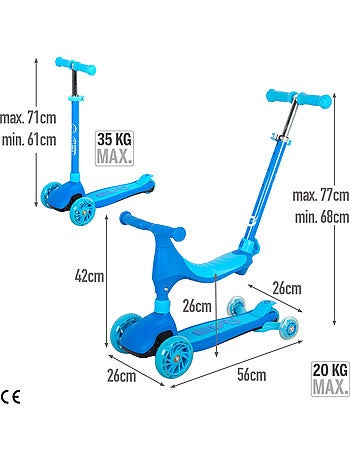 Monopattino evolutivo 4 in 1 evo