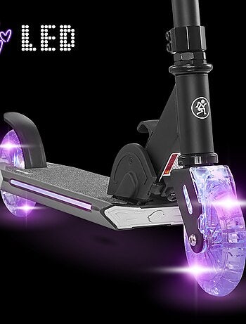 Monopattino LED pieghevole leggero ruote 125mm HyperMotion