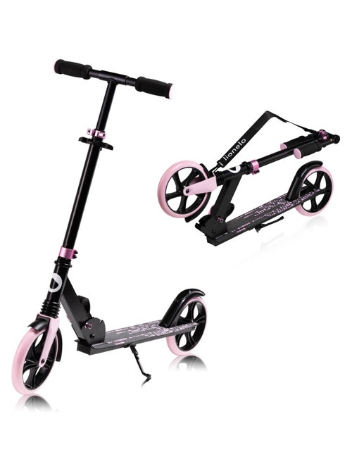 Monopattino LIONELO Luca per bambini e adulti - Fino a 100 kg - Pieghevole compatto - Portaborraccia - Kiabi