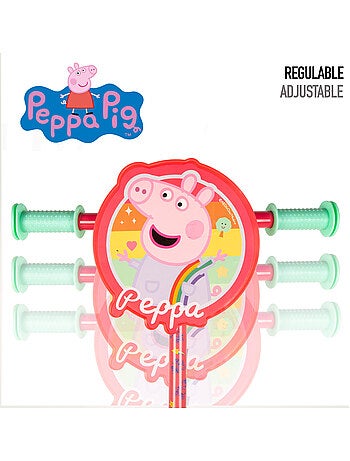 Monopattino peppa pig 3 ruote 58x36x65-70 cm max. 20 kg + 2 anni