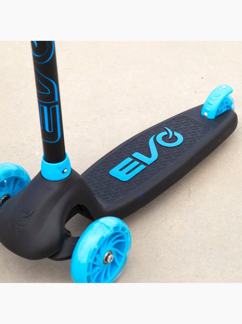 Monopattino per bambini a 3 ruote con luci evo Blu - Kiabi