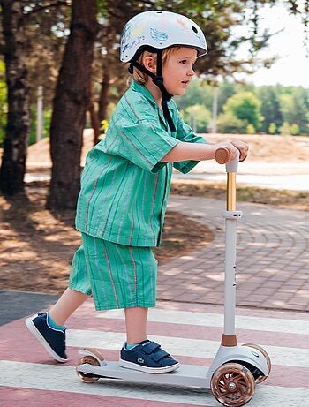 Monopattino per bambini LIONELO Jessy - Ruote luminose - 3 ruote - Altezza regolabile
