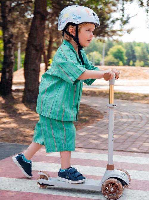 Monopattino per bambini LIONELO Jessy - Ruote luminose - 3 ruote - Altezza regolabile - Kiabi