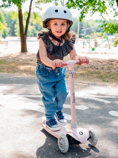 Monopattino per bambini LIONELO Jessy - Ruote luminose - 3 ruote - Altezza regolabile - Kiabi