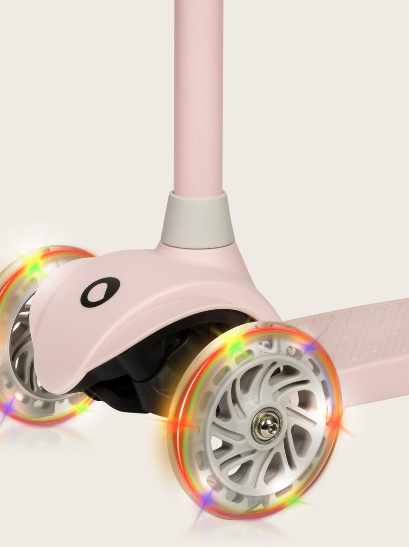 Monopattino per bambini LIONELO Jessy - Ruote luminose - 3 ruote - Altezza regolabile Rosa - Kiabi