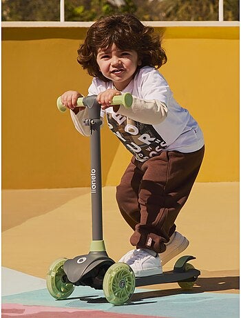 Monopattino per bambini LIONELO Jessy - Ruote luminose - 3 ruote - Altezza regolabile