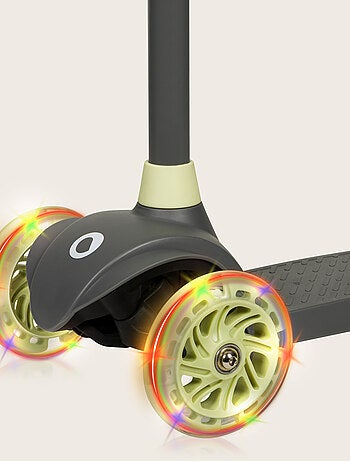 Monopattino per bambini LIONELO Jessy - Ruote luminose - 3 ruote - Altezza regolabile