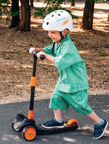 Monopattino per bambini LIONELO Timmy - 3 ruote - Cuscinetti LED - Altezza regolabile