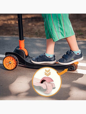 Monopattino per bambini LIONELO Timmy - 3 ruote - Cuscinetti LED - Altezza regolabile