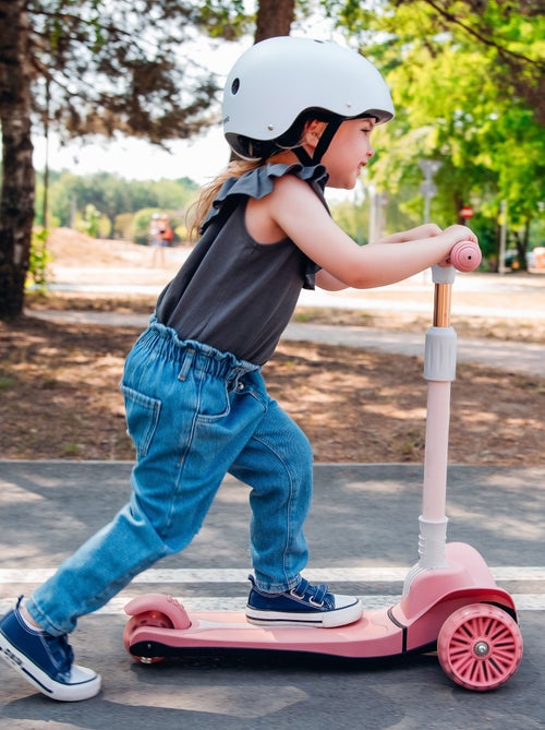 Monopattino per bambini LIONELO Timmy - 3 ruote - Cuscinetti LED - Altezza regolabile - Kiabi