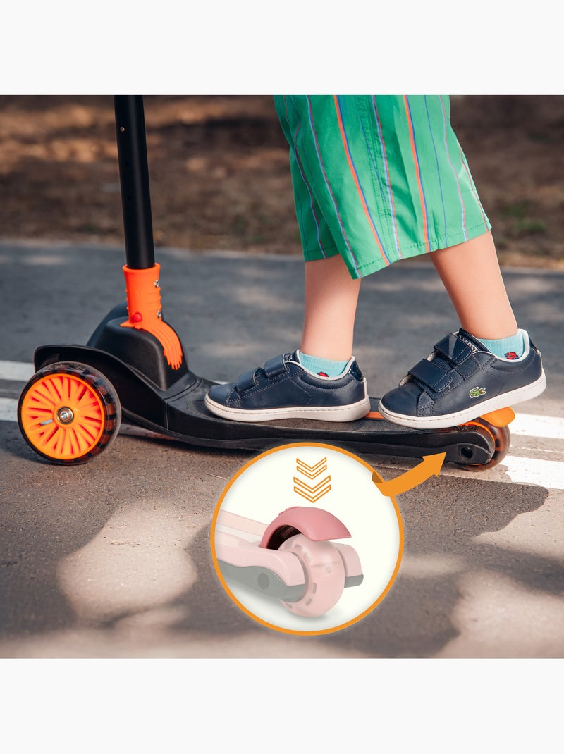 Monopattino per bambini LIONELO Timmy - 3 ruote - Cuscinetti LED - Altezza regolabile Rosa - Kiabi