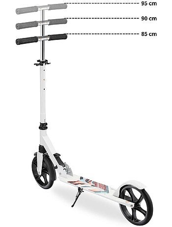 Monopattino pieghevole HyperMotion CITY SWIFT Winter Fox con ammortizzatore fino a 100 kg