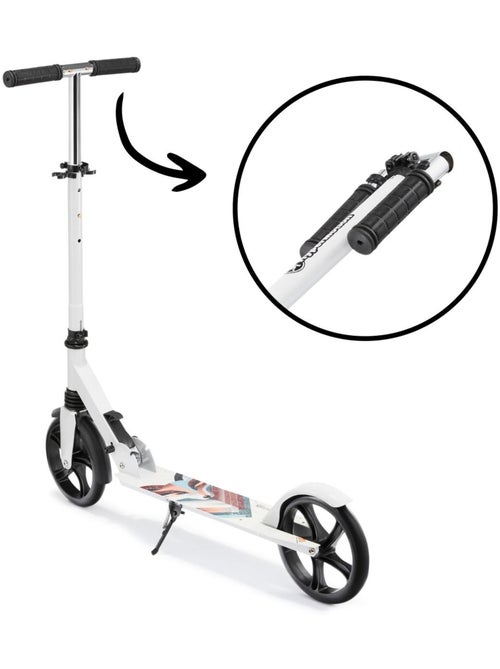 Monopattino pieghevole HyperMotion CITY SWIFT Winter Fox con ammortizzatore fino a 100 kg - Kiabi