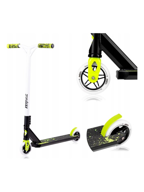 Monopattino Stunt LIONELO Whizz - Manubrio largo - Cuscinetti ABEC-9 - Nero - Kiabi