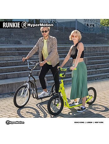 Monopattino Urbano HyperMotion RUNKIE 16” con Freni V-Brake e Ruote Gonfiabili 100 kg