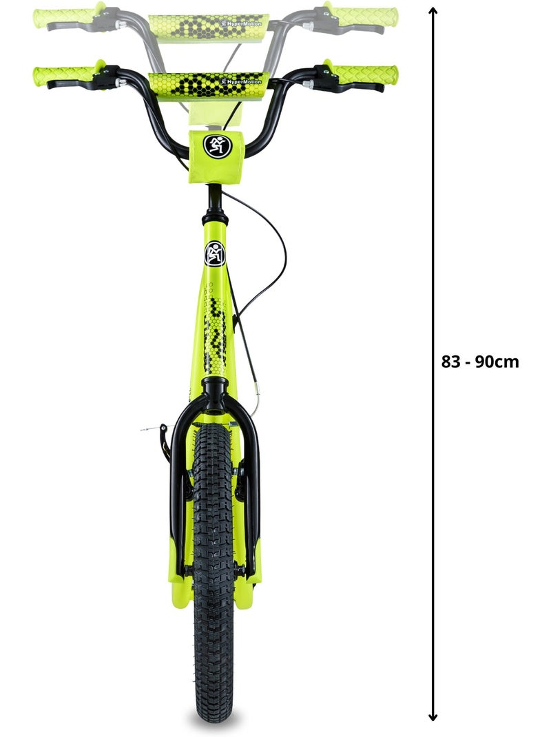 Monopattino Urbano HyperMotion RUNKIE 16” con Freni V-Brake e Ruote Gonfiabili 100 kg Giallo - Kiabi