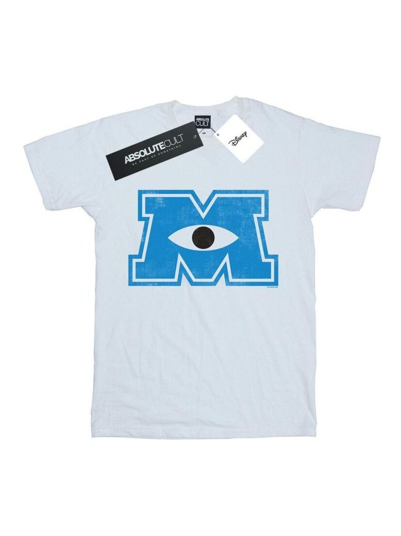 Monsters university monster m maglietta mostro m uomo - disney Bianco - Kiabi