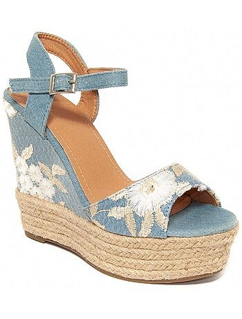 Montevita Flowercu Sparto Wedge