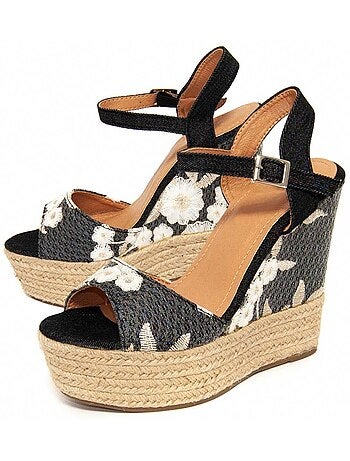 Montevita Flowercu Sparto Wedge