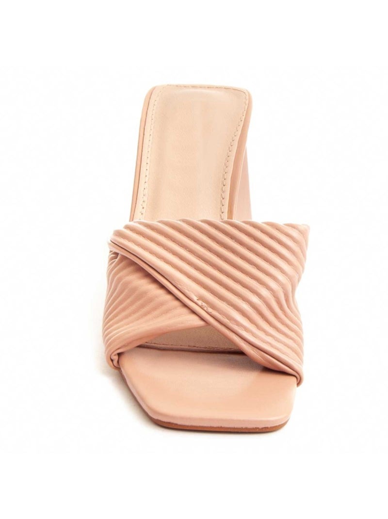 Montevita Sandalo Con Tacco Andalita Rosa - Kiabi