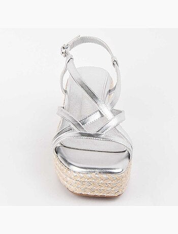 Montevita Sandalo Con Zeppa Esparto