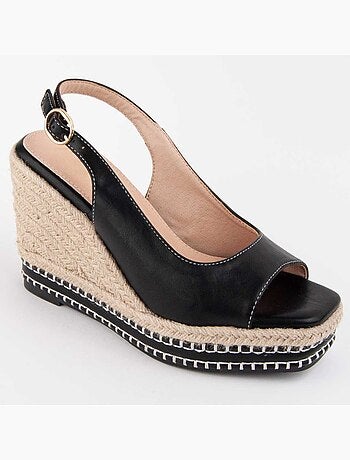 Montevita Sandalo Con Zeppa Esparto Salia