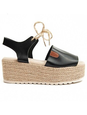 Montevita Sandalo Con Zeppa Pellis