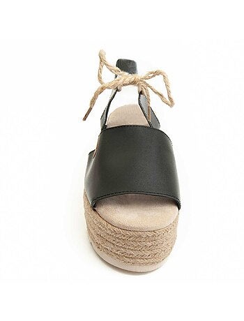 Montevita Sandalo Con Zeppa Pellis