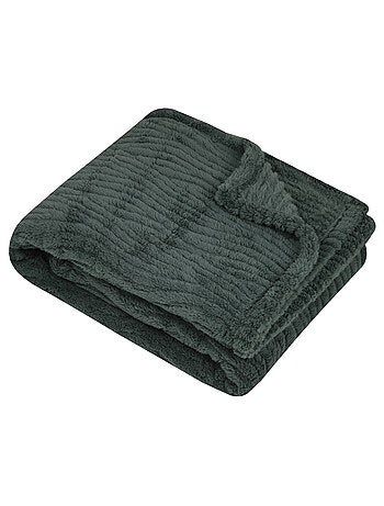 Morbida coperta con increspature