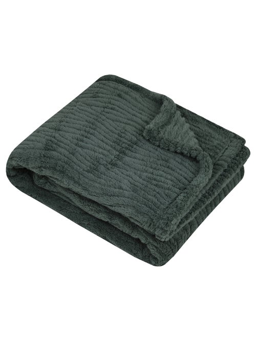 Morbida coperta con increspature - Kiabi Morbida coperta con increspature - Kiabi