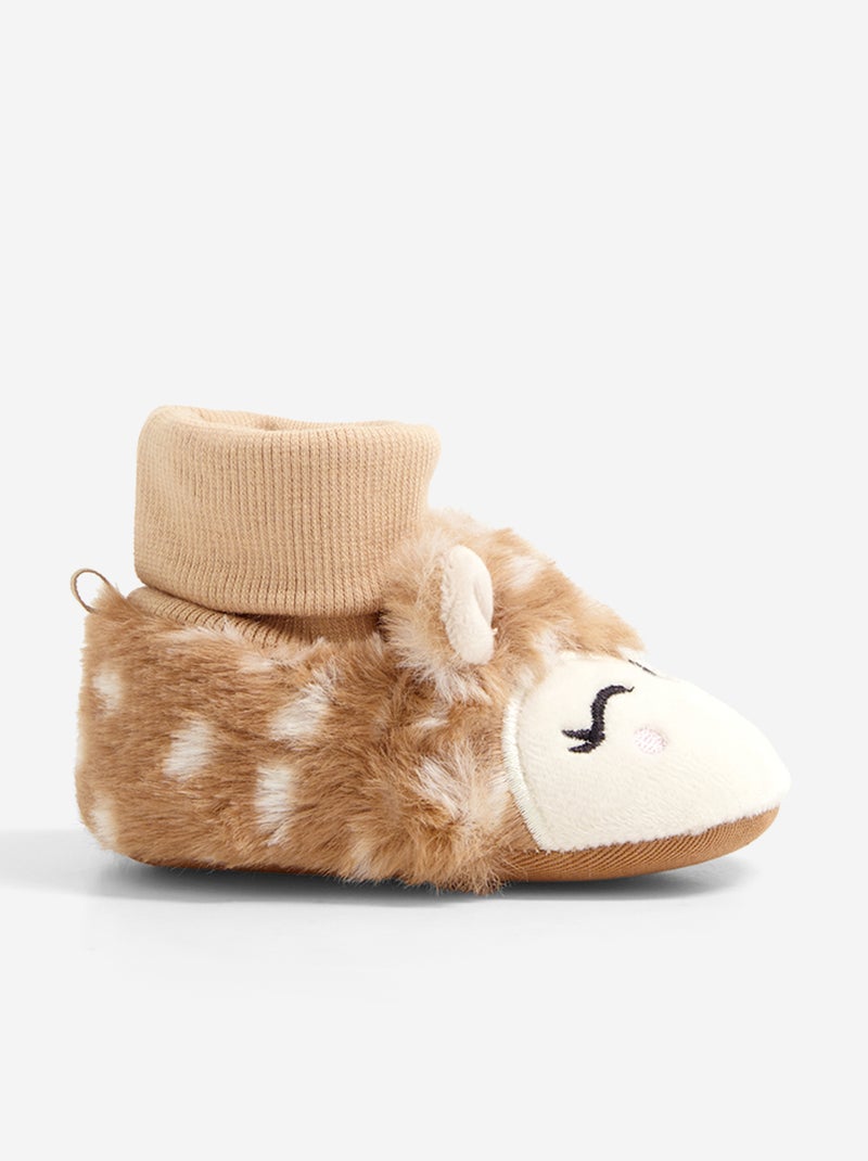 Morbide scarpette 'renna' Beige - Kiabi