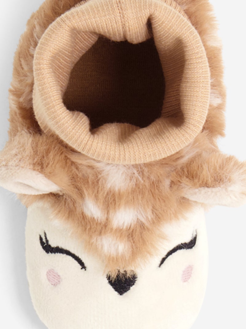 Morbide scarpette 'renna' Beige - Kiabi