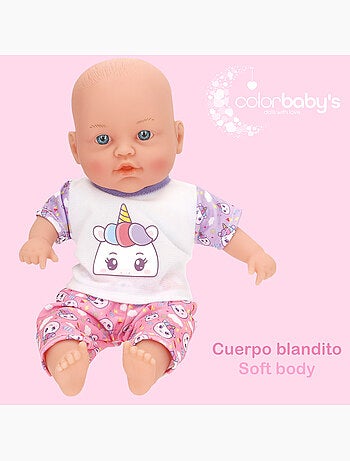 Morbido baby doll 32 cm colorbaby