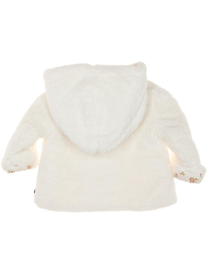 Morbido Cappotto per Ragazza Xaopol Bianco - Kiabi