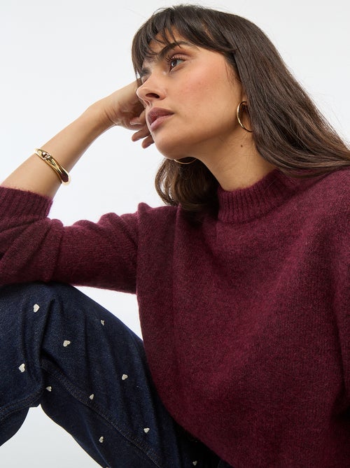 Morbido maglione in mohair e lana - Kiabi