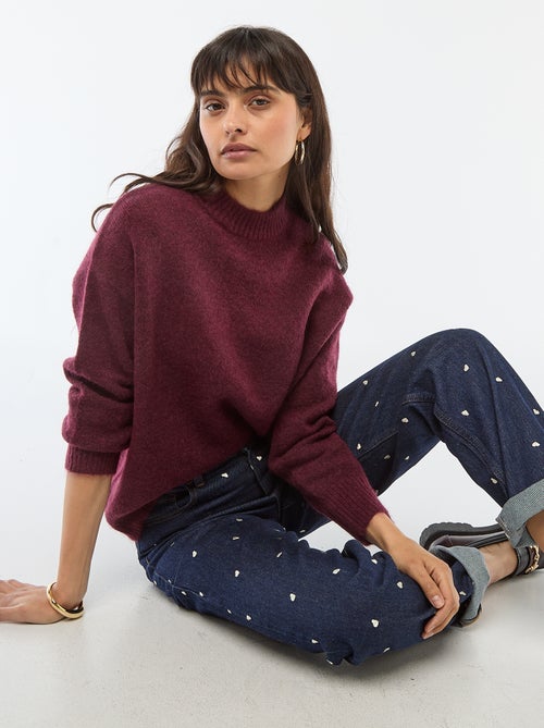 Morbido maglione in mohair e lana - Kiabi