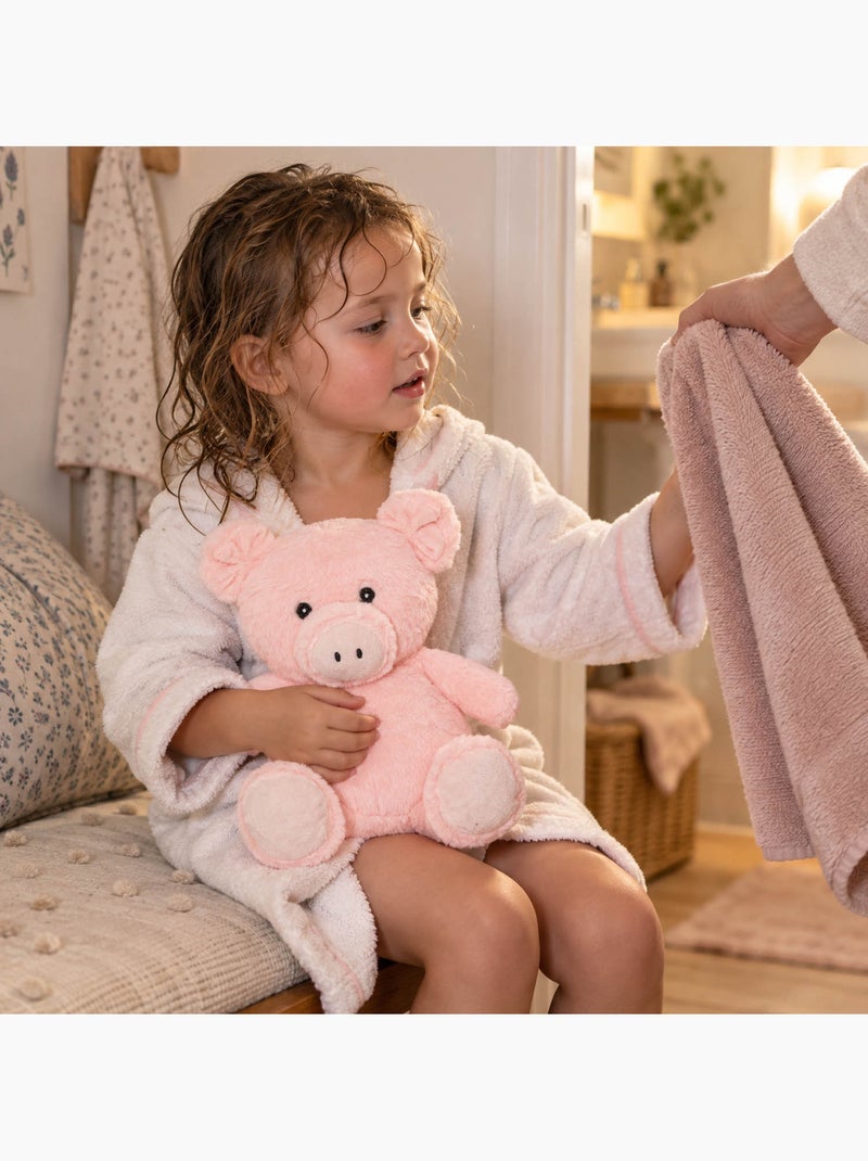 Morbido peluche termico maialino caldo e freddo Rosa - Kiabi