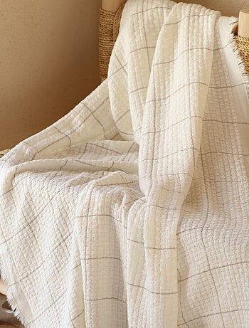 Morbido plaid in cialda