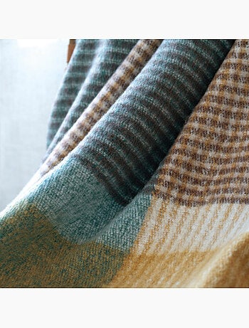 Morbido plaid in mohair