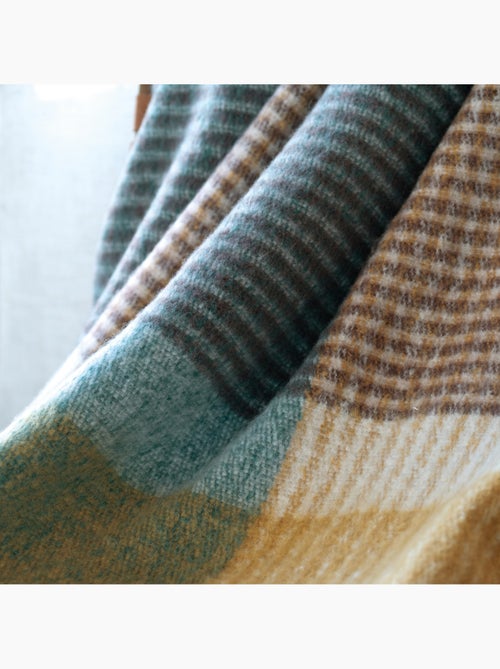 Morbido plaid in mohair - Kiabi
