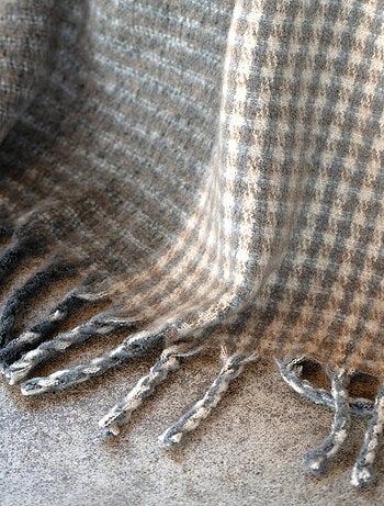 Morbido plaid in mohair